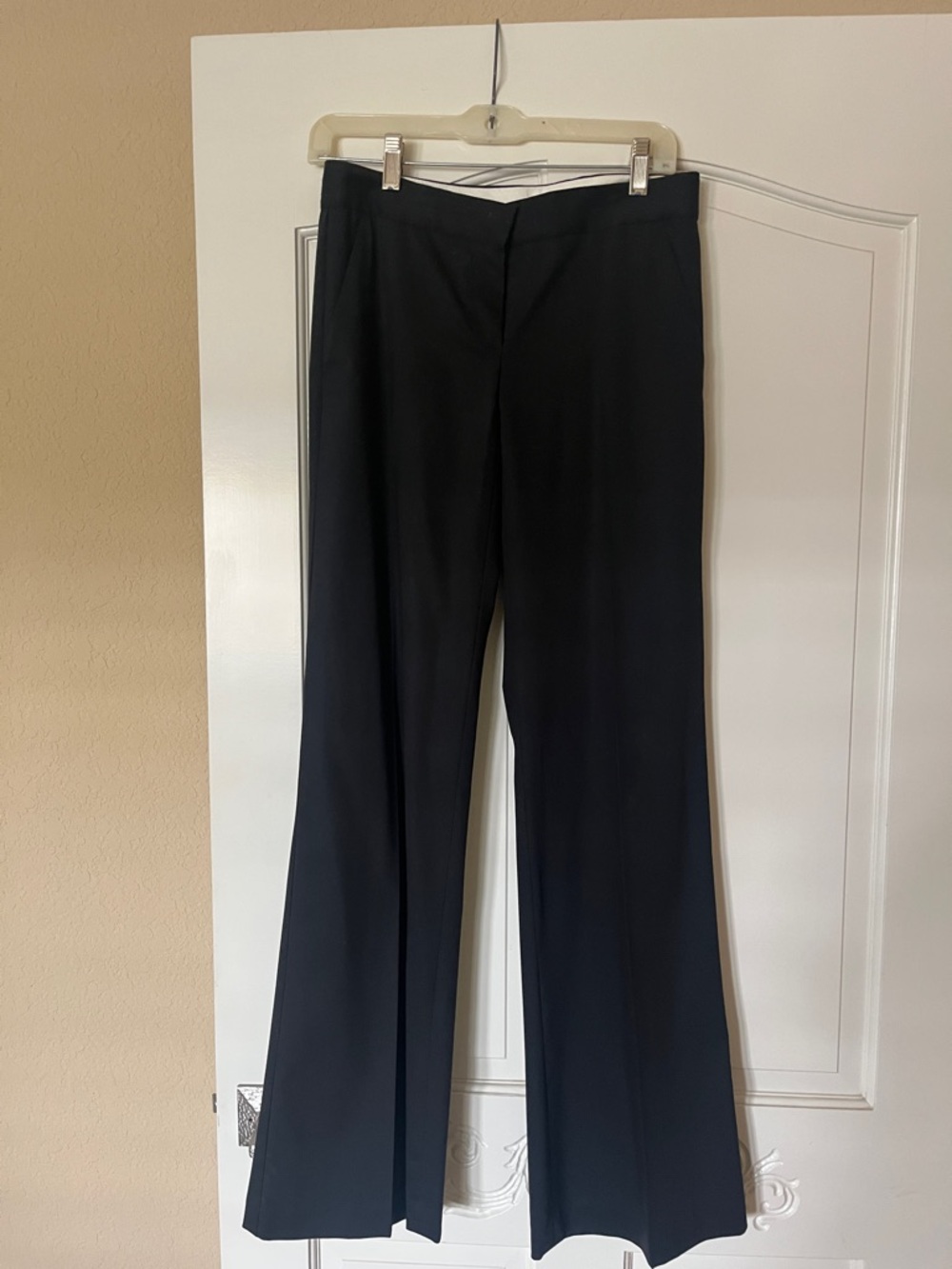 Theory Black Wide-Leg Trousers